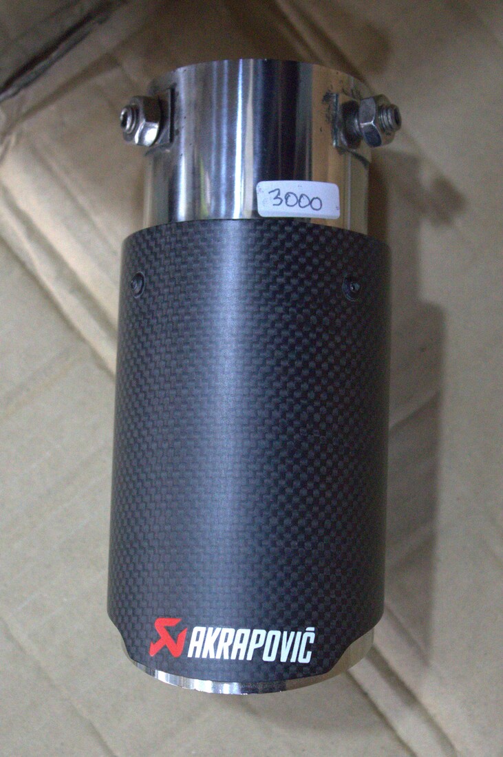 Akrapovic Single tip Exhaust muffler